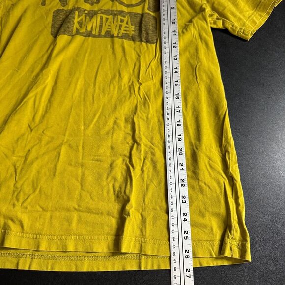 Nike T Shirt‎ Womens Mustard Yellow Size Large Track and Field Nairobi Kenya - Picture 7 of 7